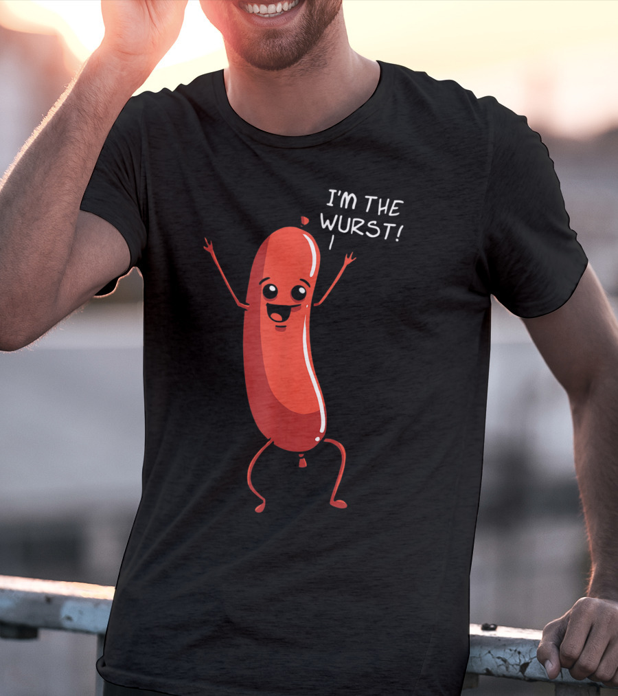 Oktoberfest I'm The Wurst Happy Sausage T-Shirt