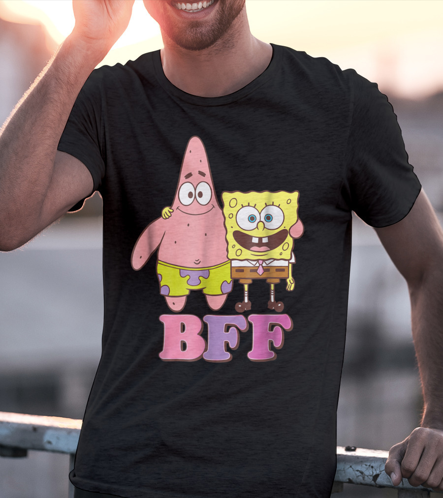 Spongebob Squarepants Patrick BFF Friendship T-Shirt