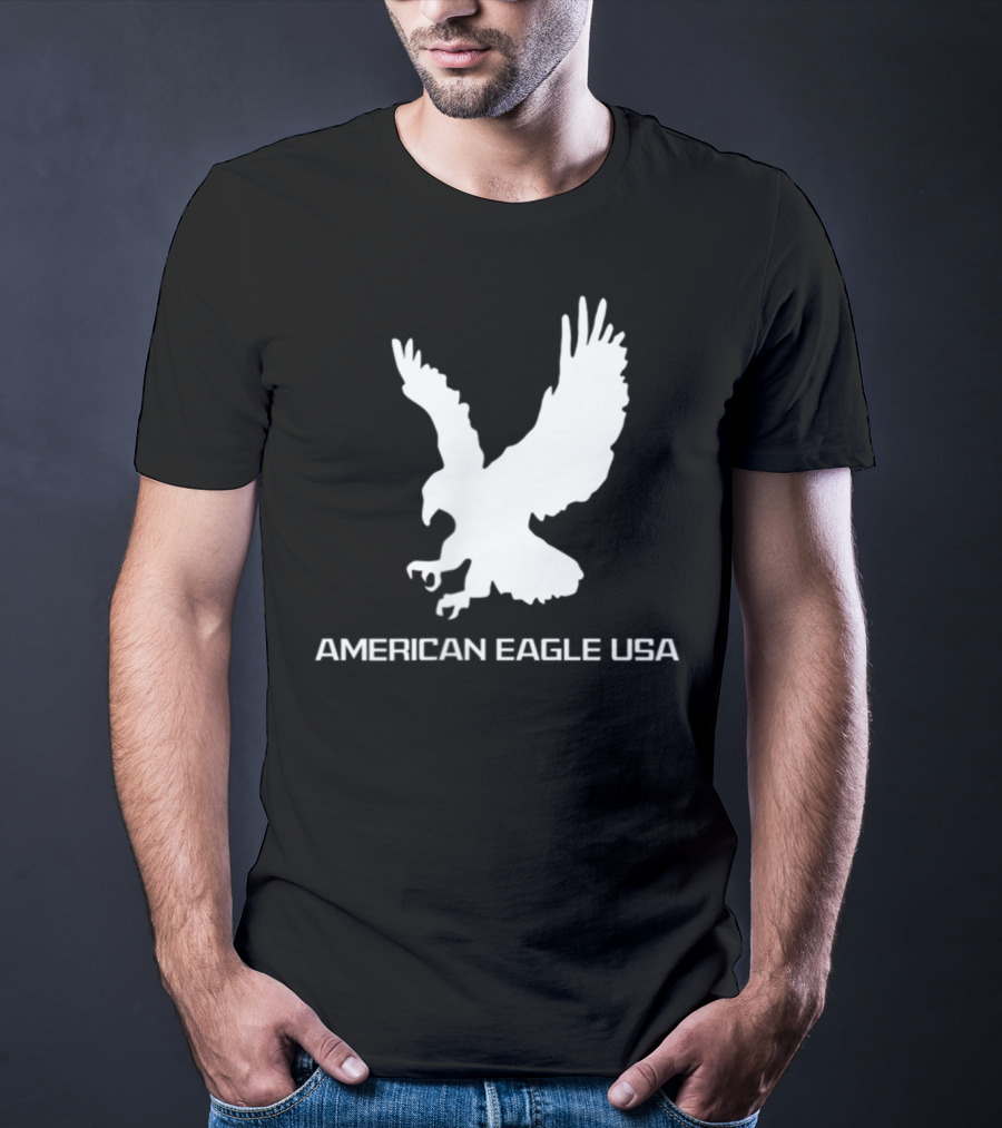 American Eagle USA Iconic Emblem T-Shirt