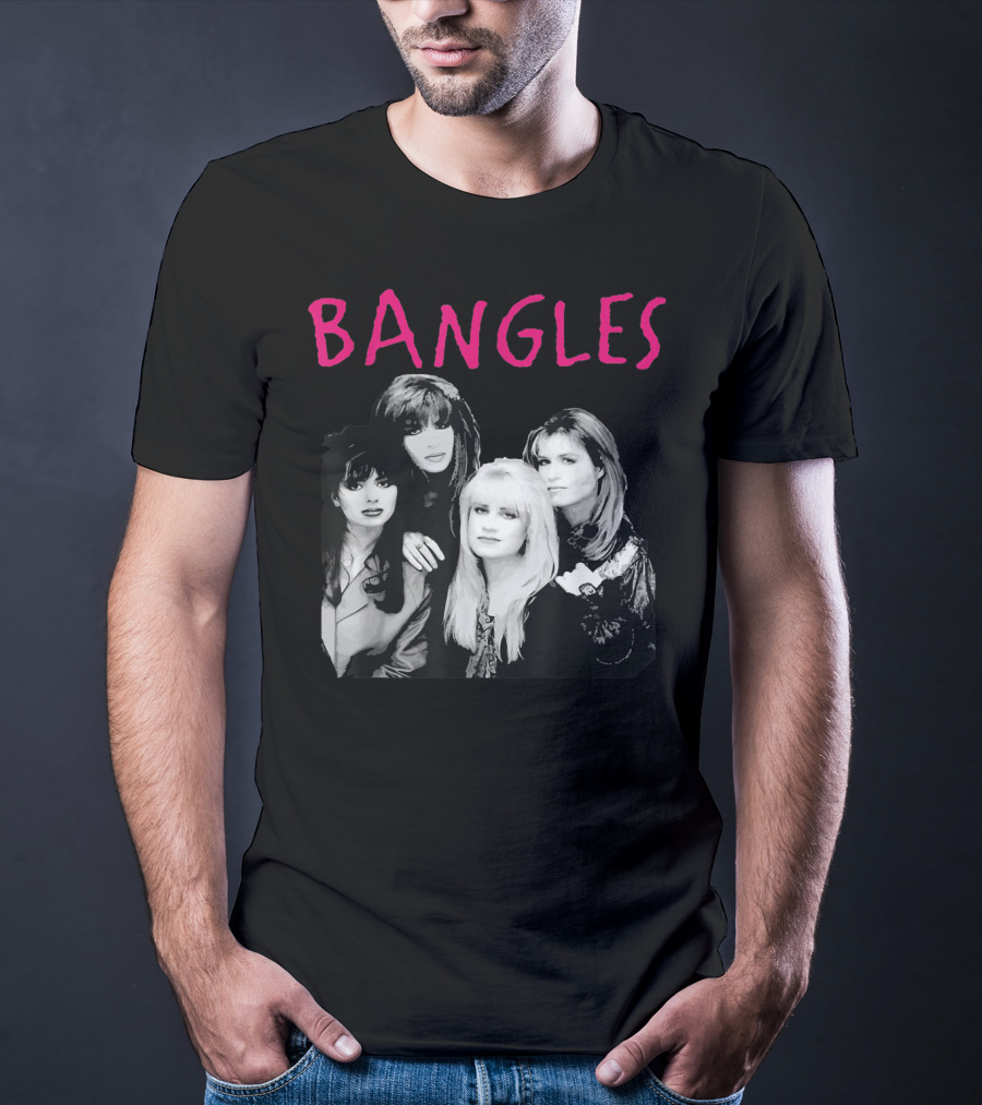 Bangles Band Iconic Pop Rock Group Members T-Shirt