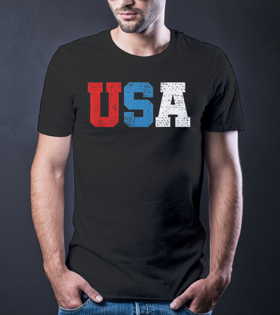 USA Fourth Of July America Unite Independence Day T-Shirt