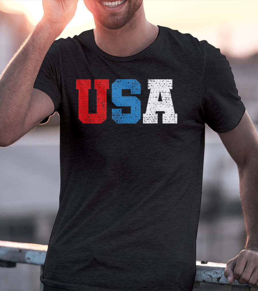 USA Fourth Of July America Unite Independence Day T-Shirt