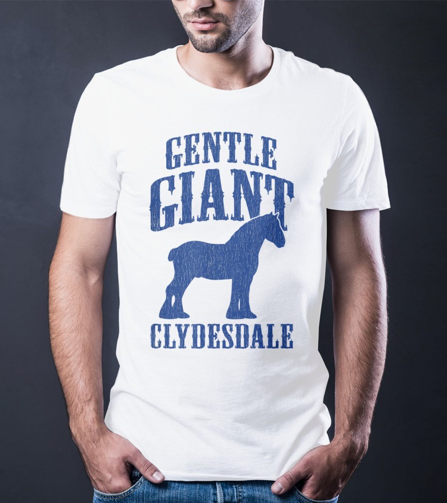 Gentle Giant Clydesdale Draft Horse T-Shirt