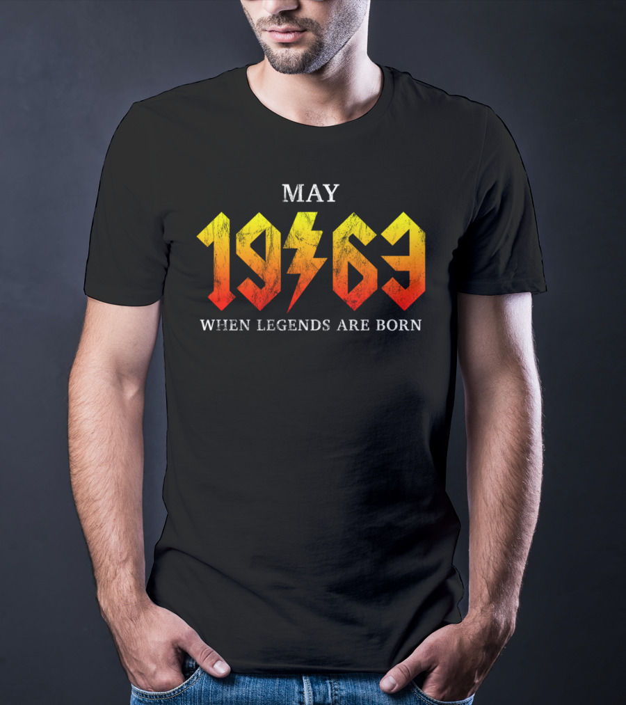 MAY 1963 WHEN LEGENDS ARE BORN T-Shirt