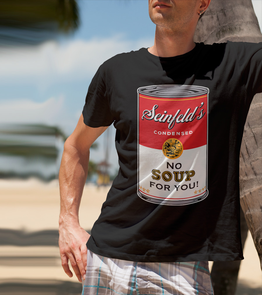 Seinfeld's Condensed No Soup For You Comedy T-Shirt