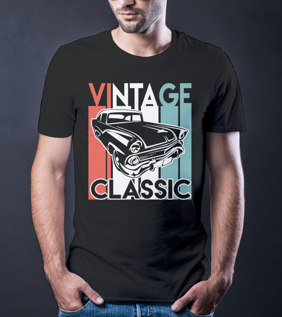 Vintage Classic Old Car T-Shirt