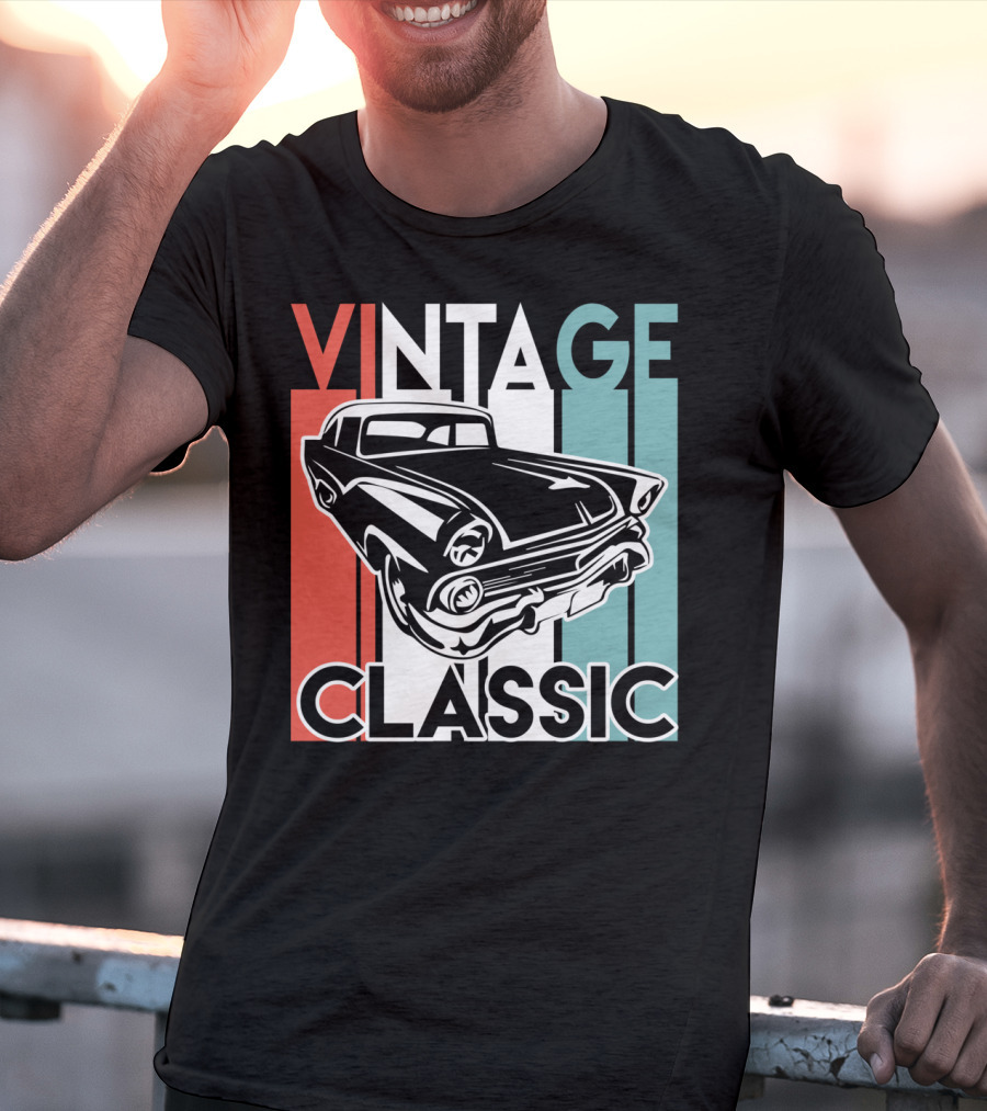 Vintage Classic Old Car T-Shirt