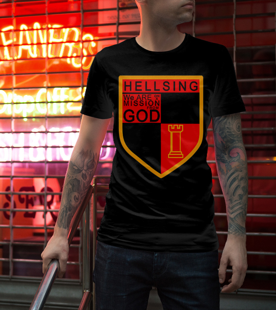 Hellsing We Are On A Mission From God Classic Anime Ultimate T-Shirt