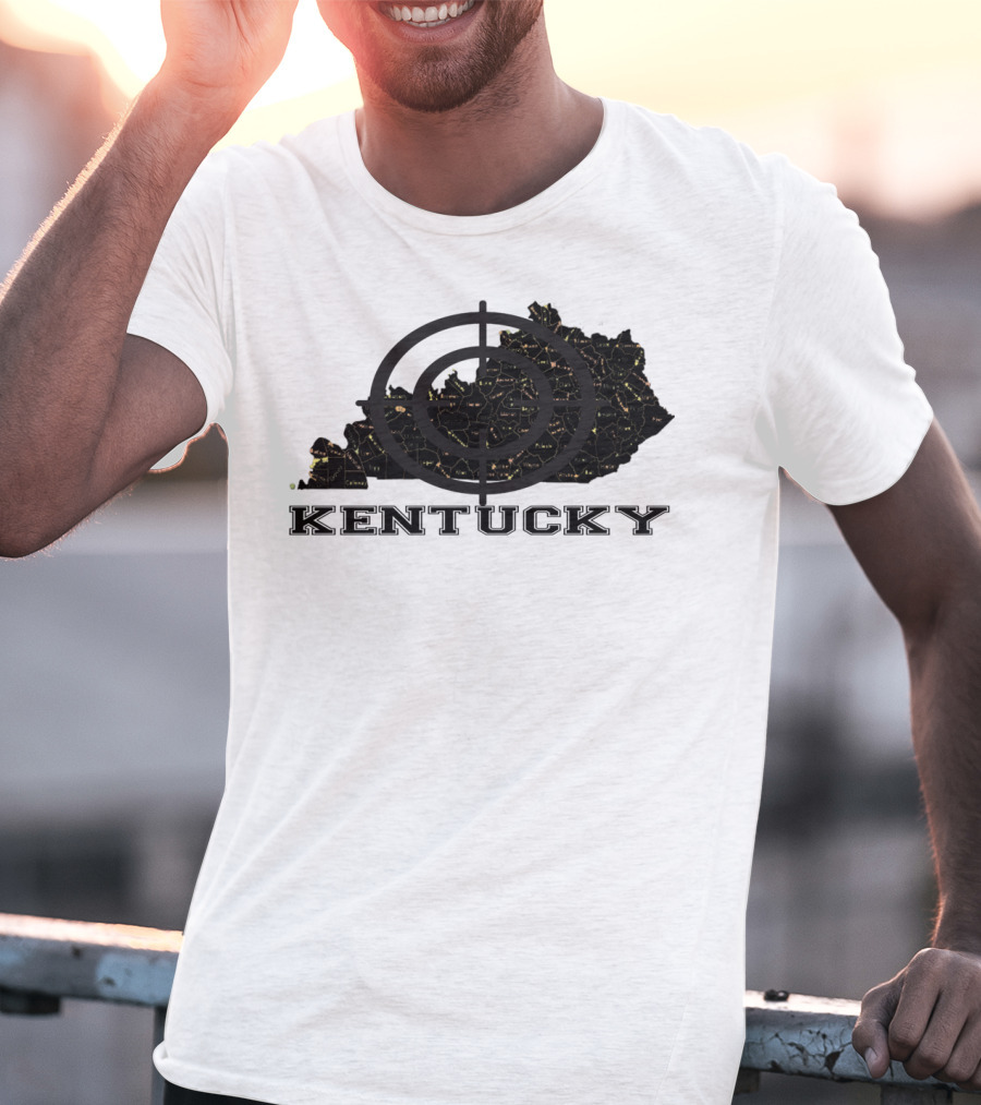 Kentucky Maps Classic Vintage Kentucky T-Shirt