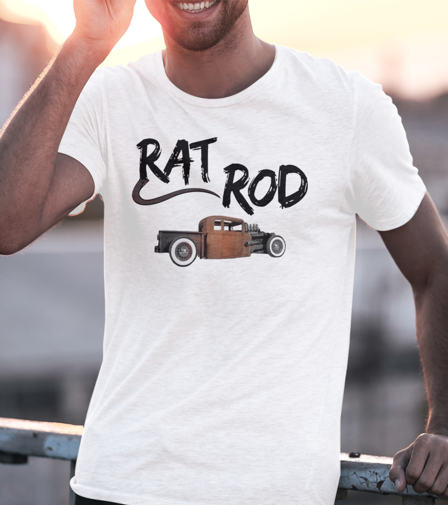 Rat Rod Classic Vintage Hot Rod Rusted T-Shirt