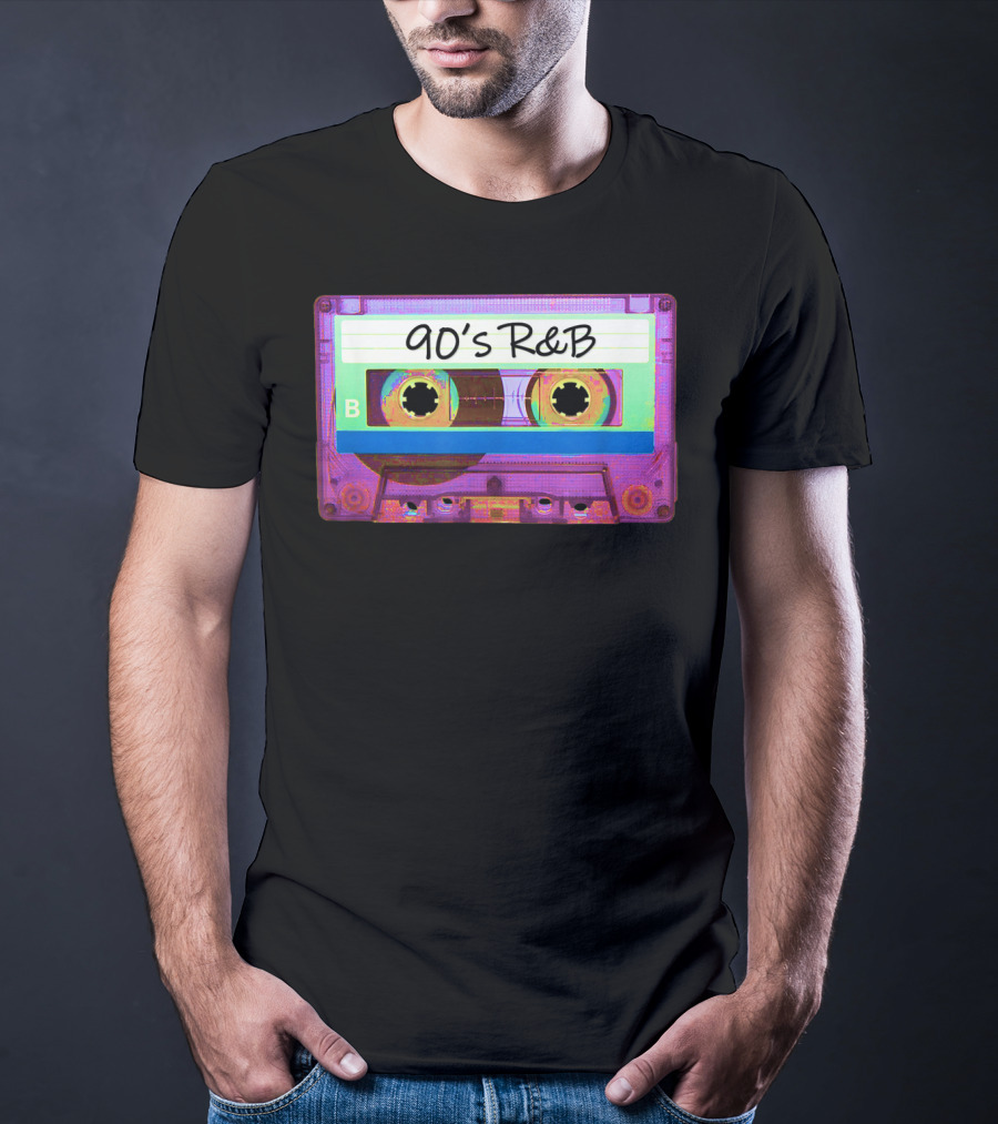 90's R&B Cassette Tape Retro Vibe T-Shirt