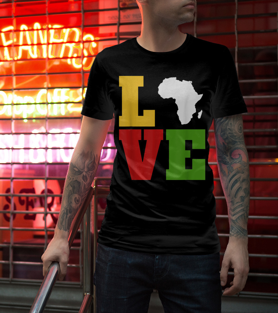 LOVE Africa Afrocentric African T-Shirt