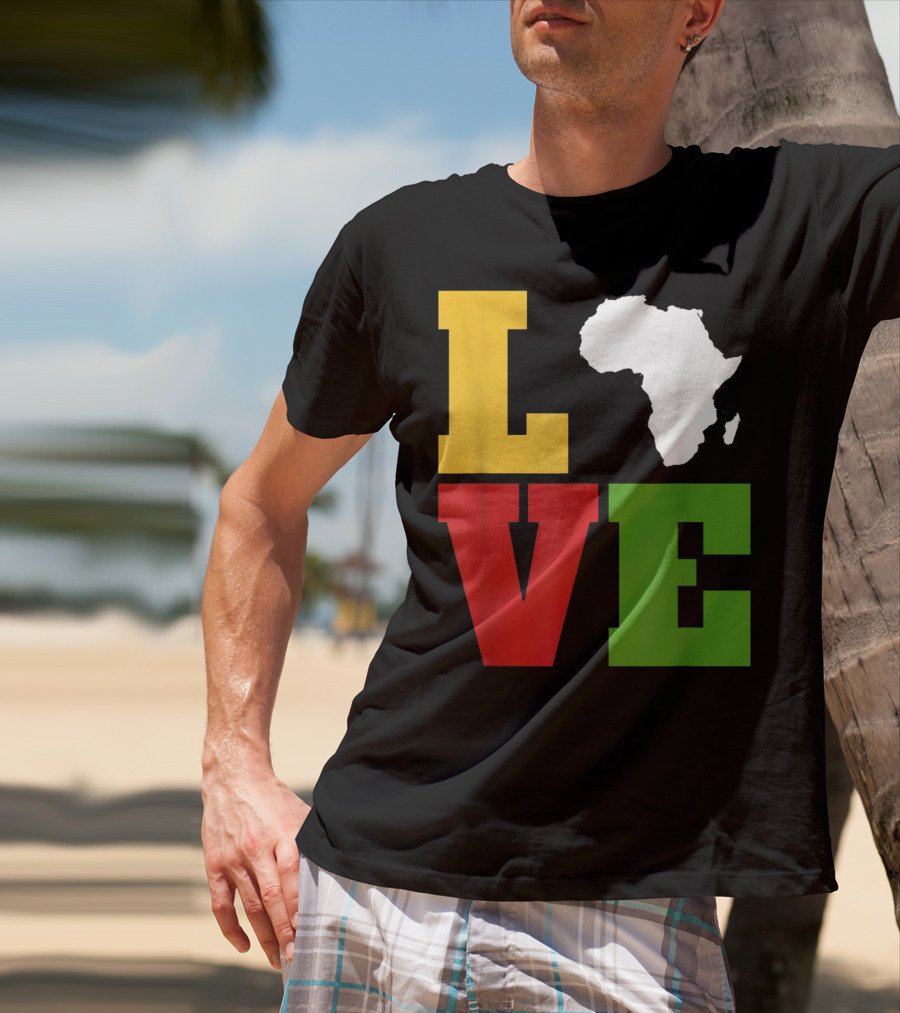 LOVE Africa Afrocentric African T-Shirt