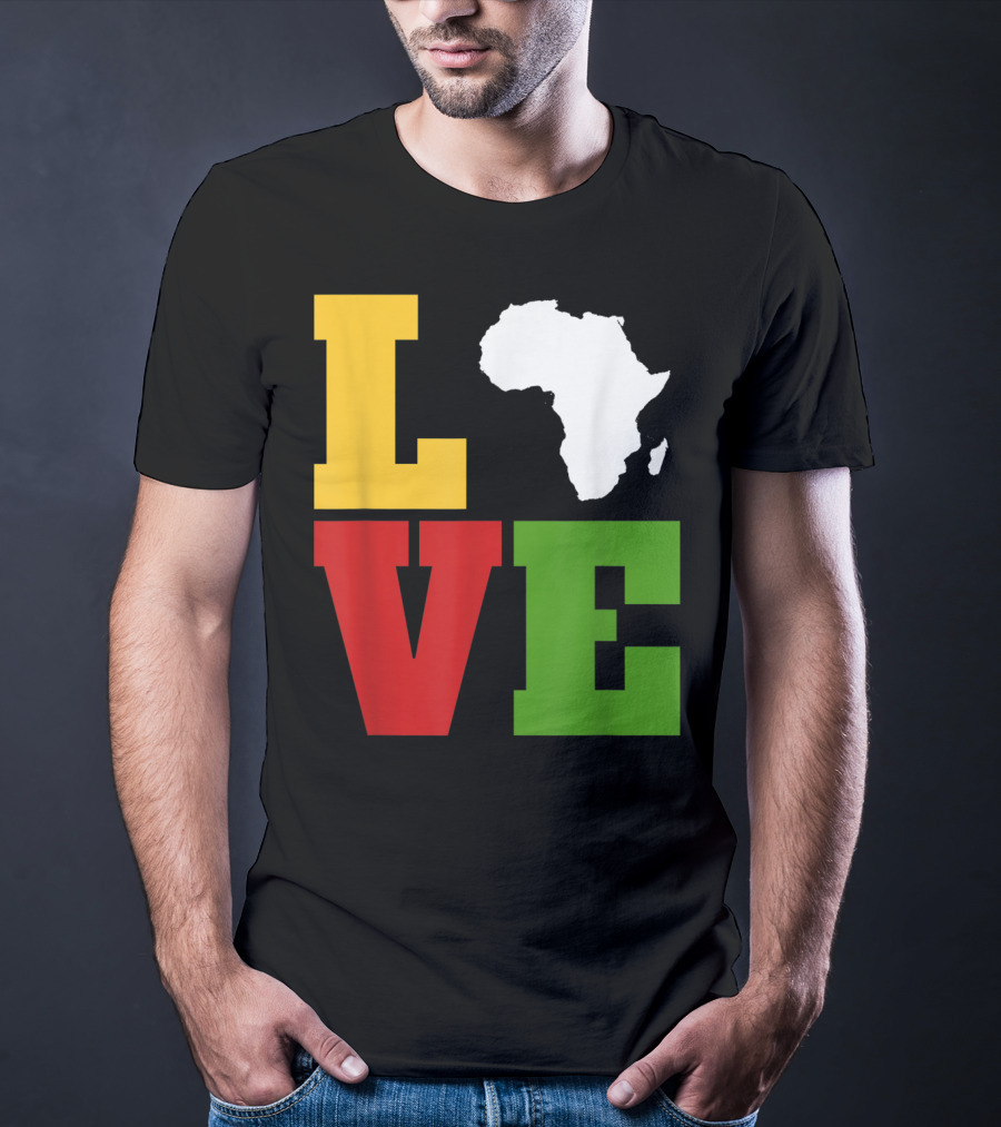 LOVE Africa Afrocentric African T-Shirt