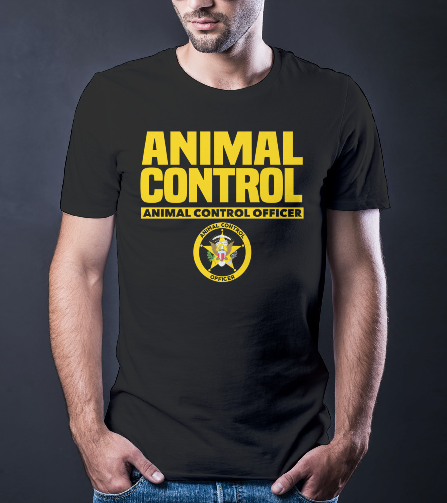 Animal Control Officer Public Safety Badge Seal T-Shirt