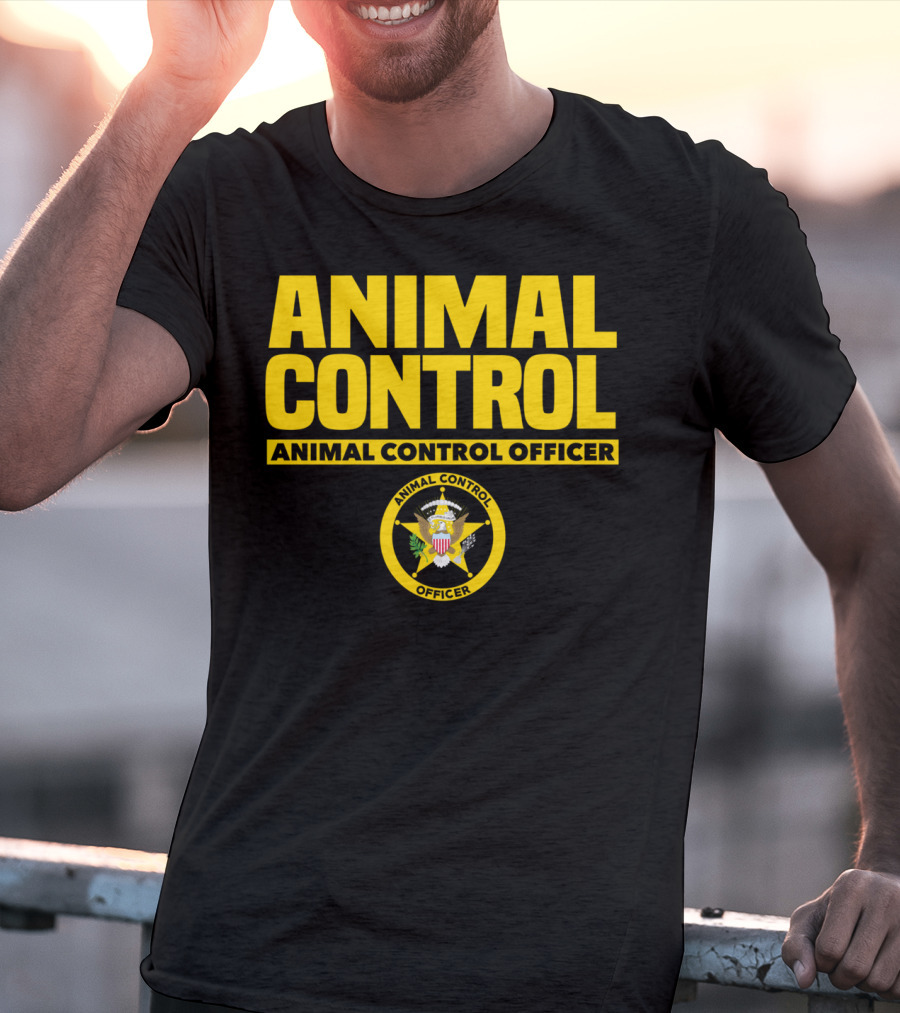 Animal Control Officer Public Safety Badge Seal T-Shirt