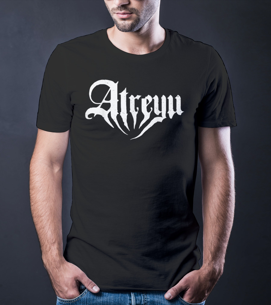 Atreyu Band Logo Gothic T-Shirt