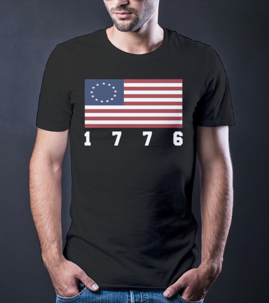 American Patriots 1776 Betsy Ross Flag T-Shirt
