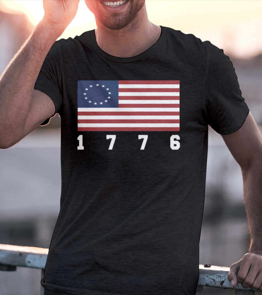 American Patriots 1776 Betsy Ross Flag T-Shirt