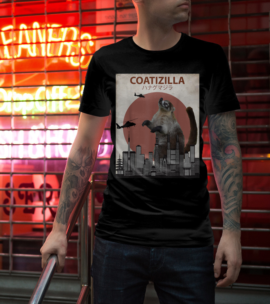 COATIZILLA Funny Coati Cool Coati Lovers T-Shirt