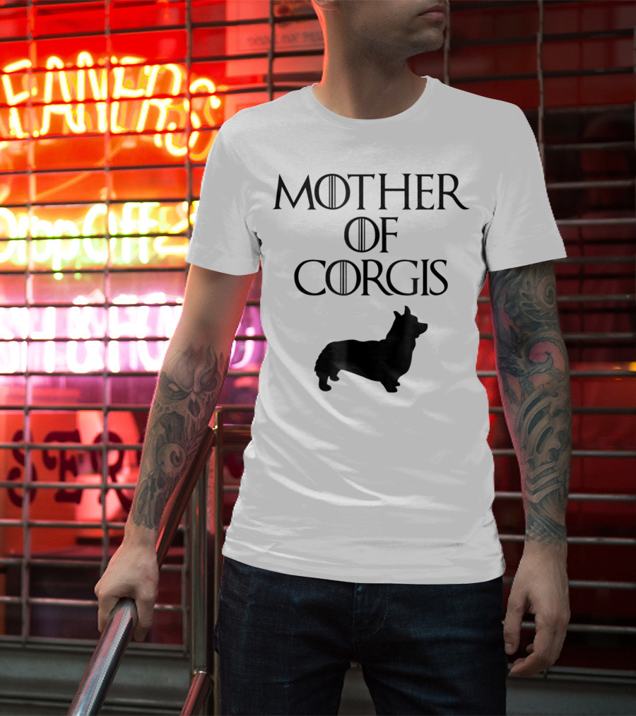 Game Of Thrones Inspired Cute Unique Black Mother Of Corgis E010620 T-Shirt