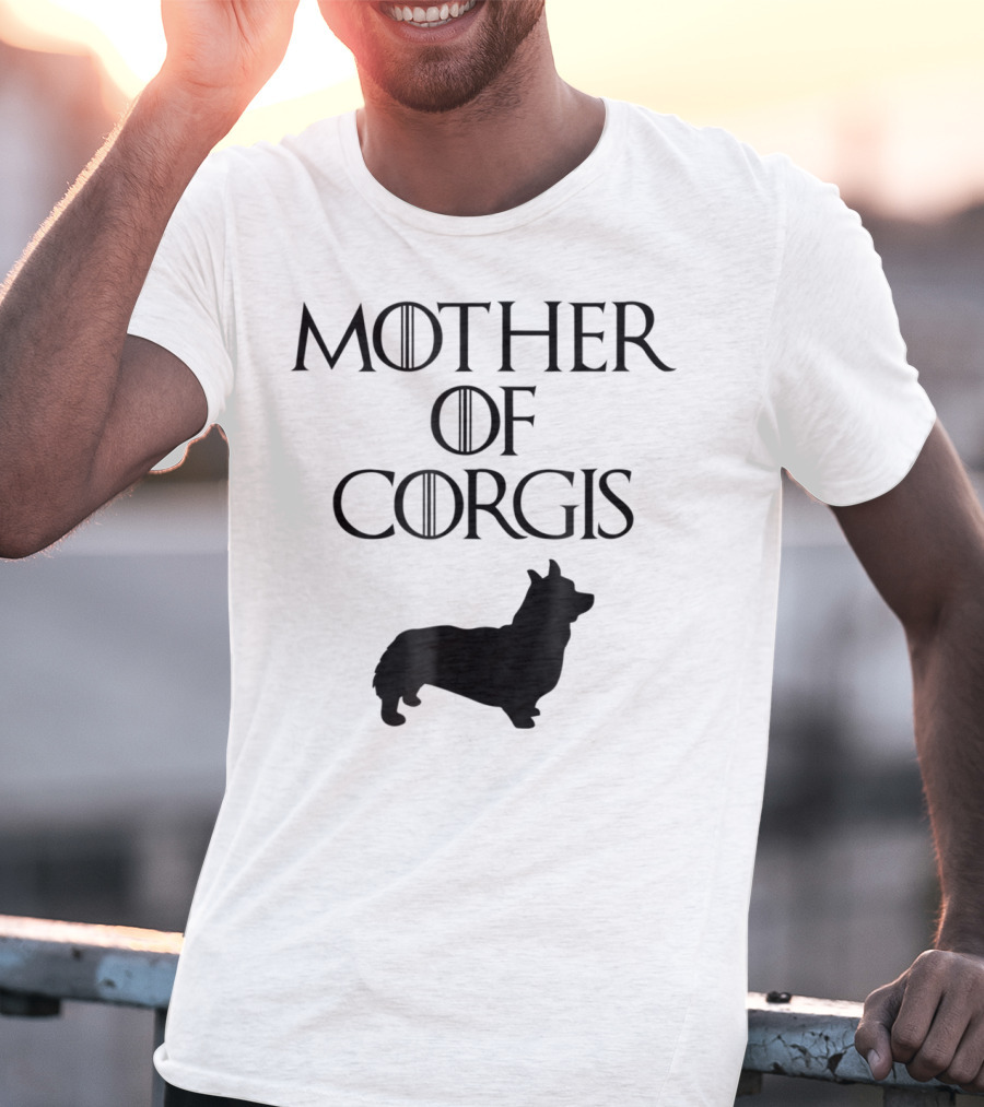 Game Of Thrones Inspired Cute Unique Black Mother Of Corgis E010620 T-Shirt