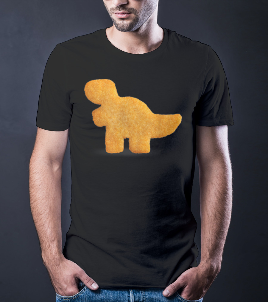 Dino T-Rex Chicken Nugget Funny Dinosaur T-Shirt
