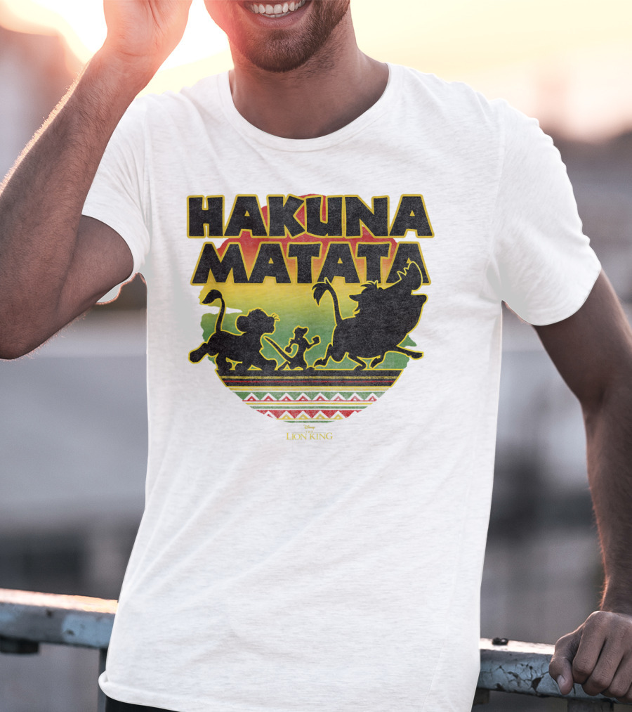 Hakuna Matata Disney The Lion King Simba Timon Pumba T-Shirt