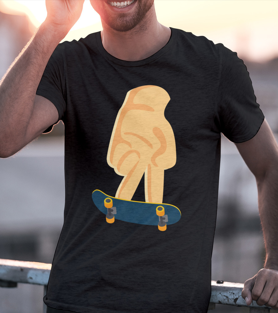 Fingerboard Skateboard Finger Skating Skateboard Board T-Shirt