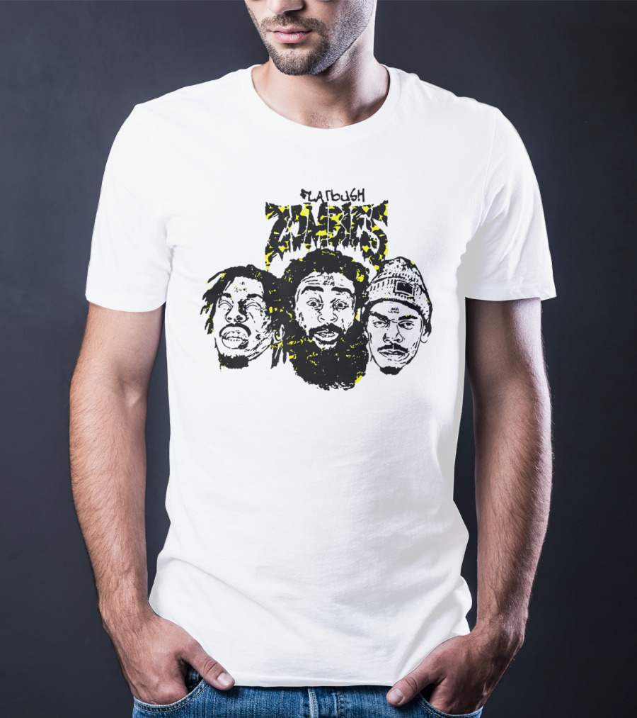 Flatbush Zombies Triangle Yellow Tie T-Shirt