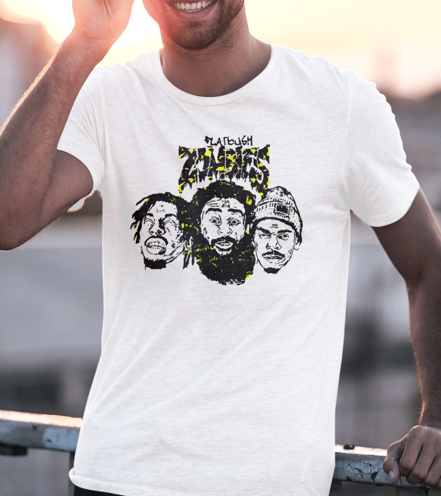 Flatbush Zombies Triangle Yellow Tie T-Shirt