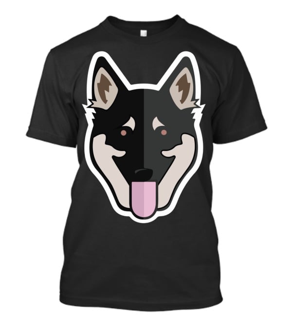 German Shepherd Dog Face T-Shirt