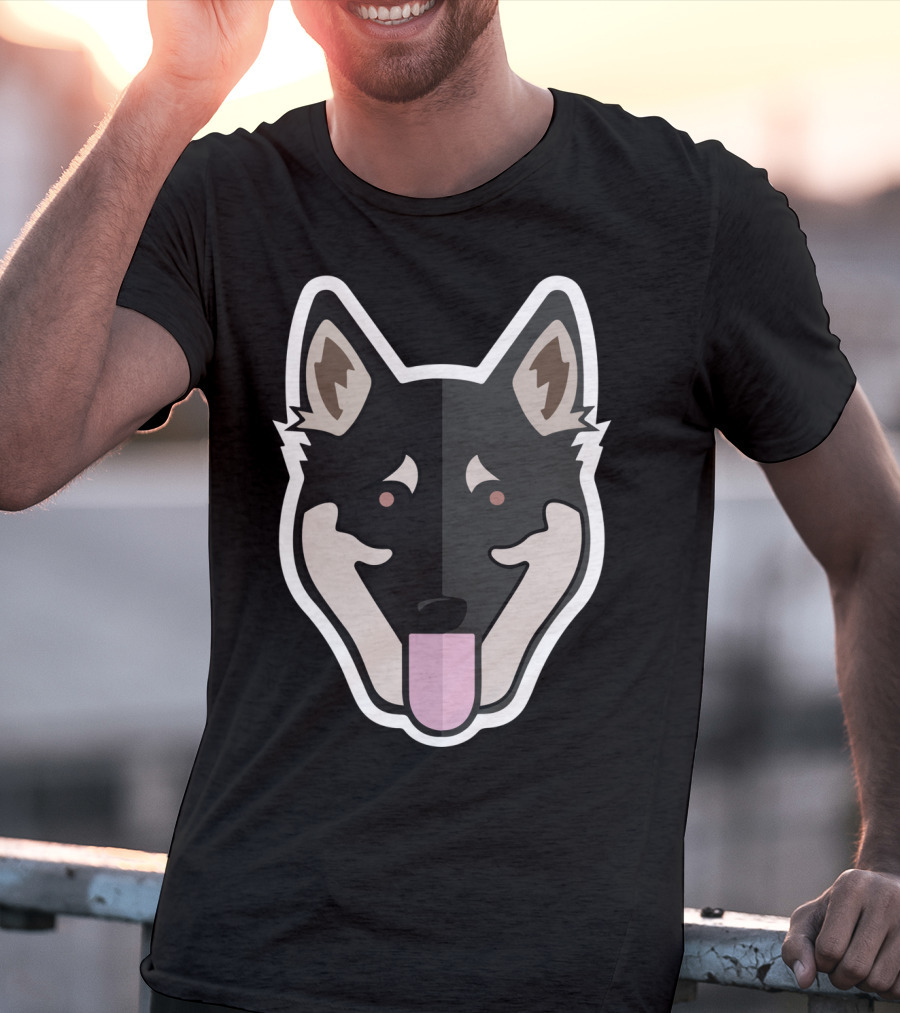 German Shepherd Dog Face T-Shirt