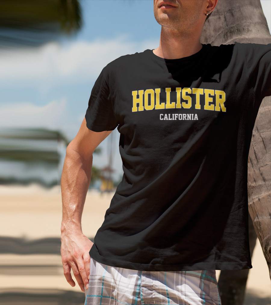 Hollister California Varsity College T-Shirt
