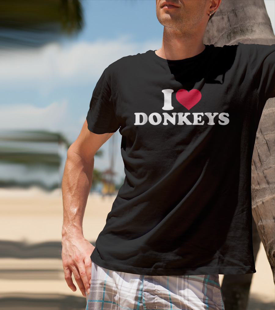 I Heart Donkeys T-Shirt