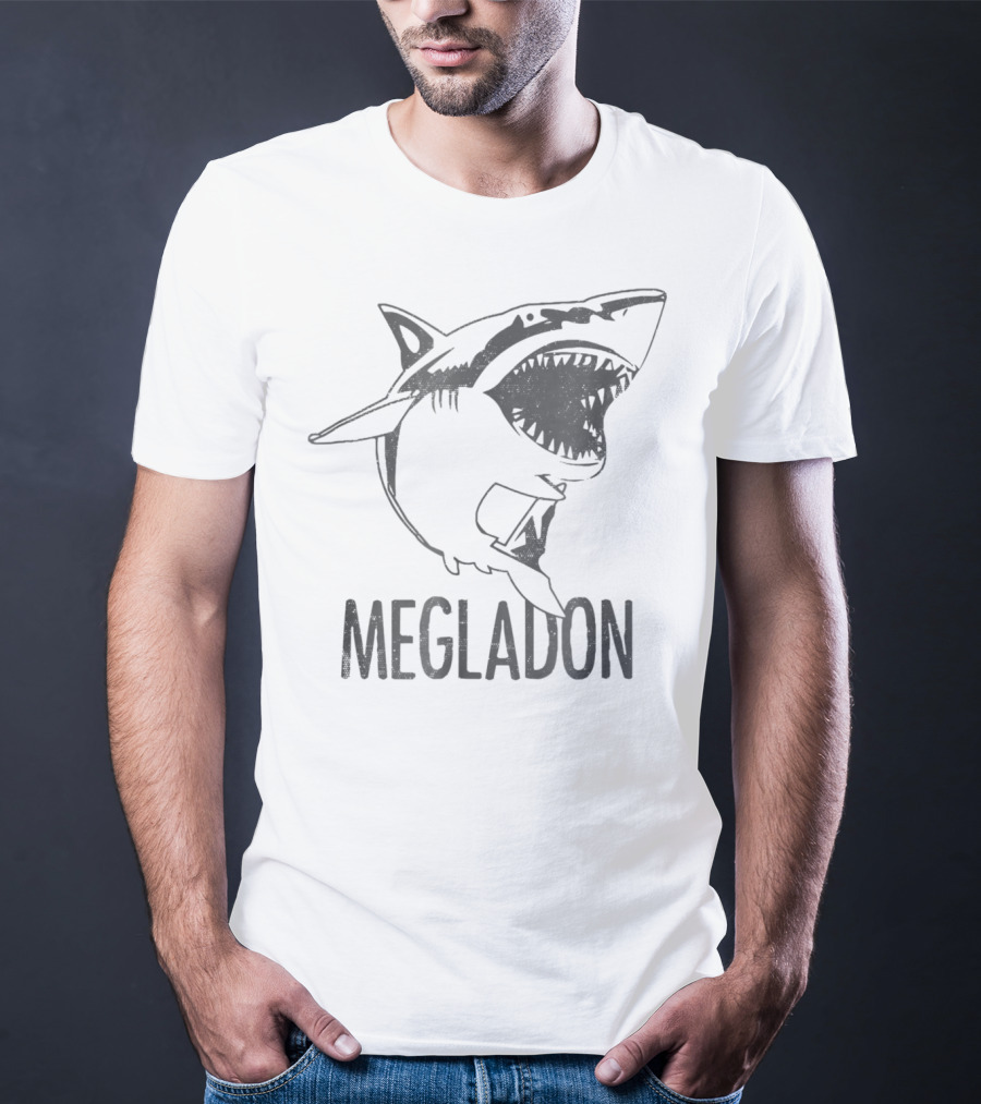 Megladon Extinct Biggest Shark Ever T-Shirt