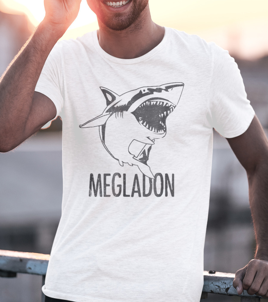 Megladon Extinct Biggest Shark Ever T-Shirt