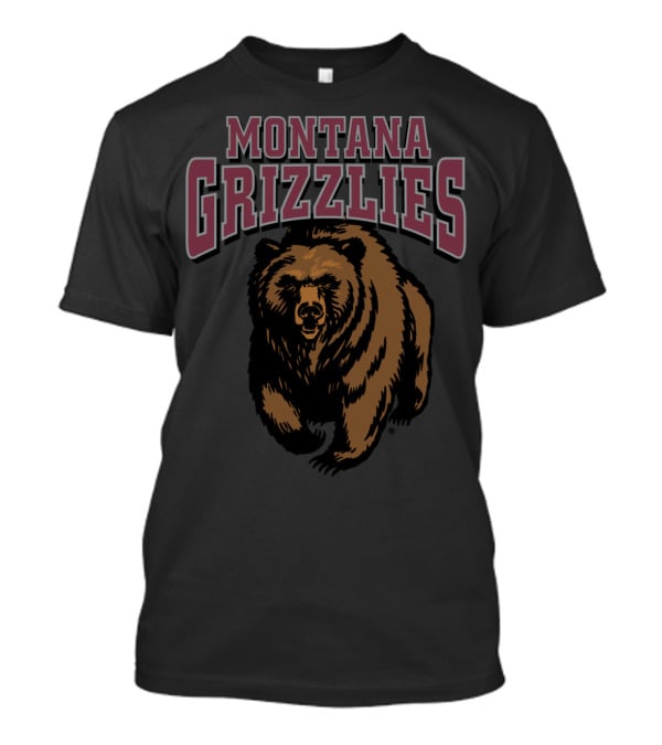Montana Grizzlies NCAA Women's Griz Bear T-Shirt