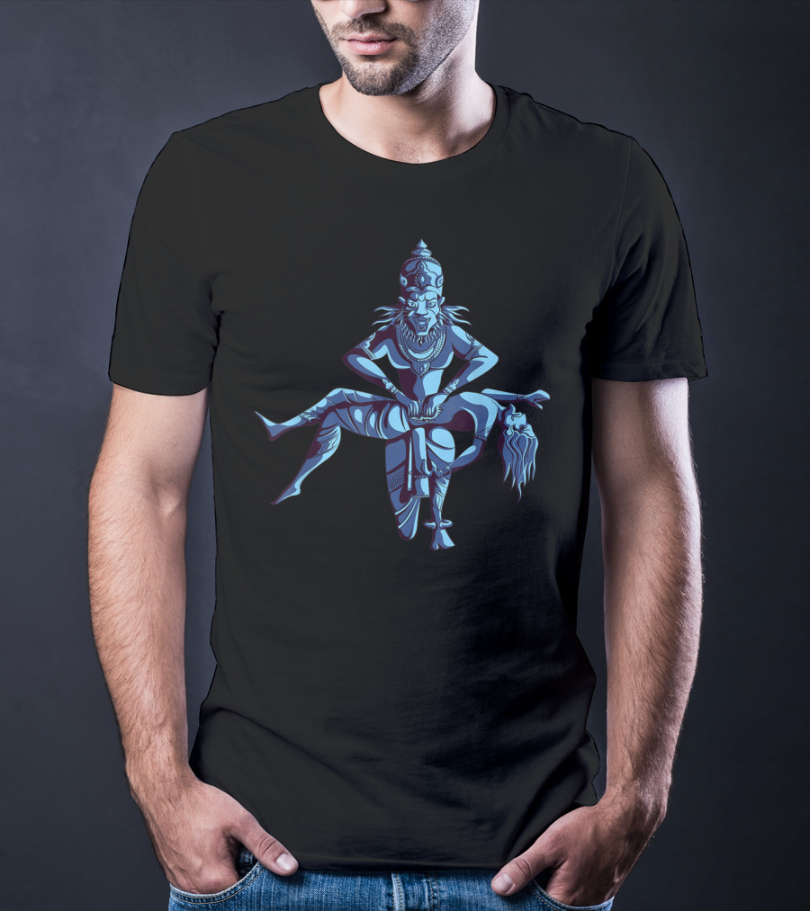 Narasimha Hindu Lion God Warrior Deity T-Shirt