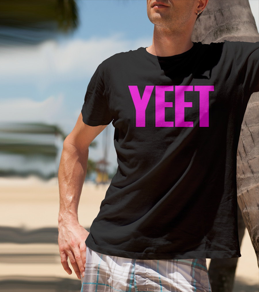 Pink Yeet Popular Funny T-Shirt