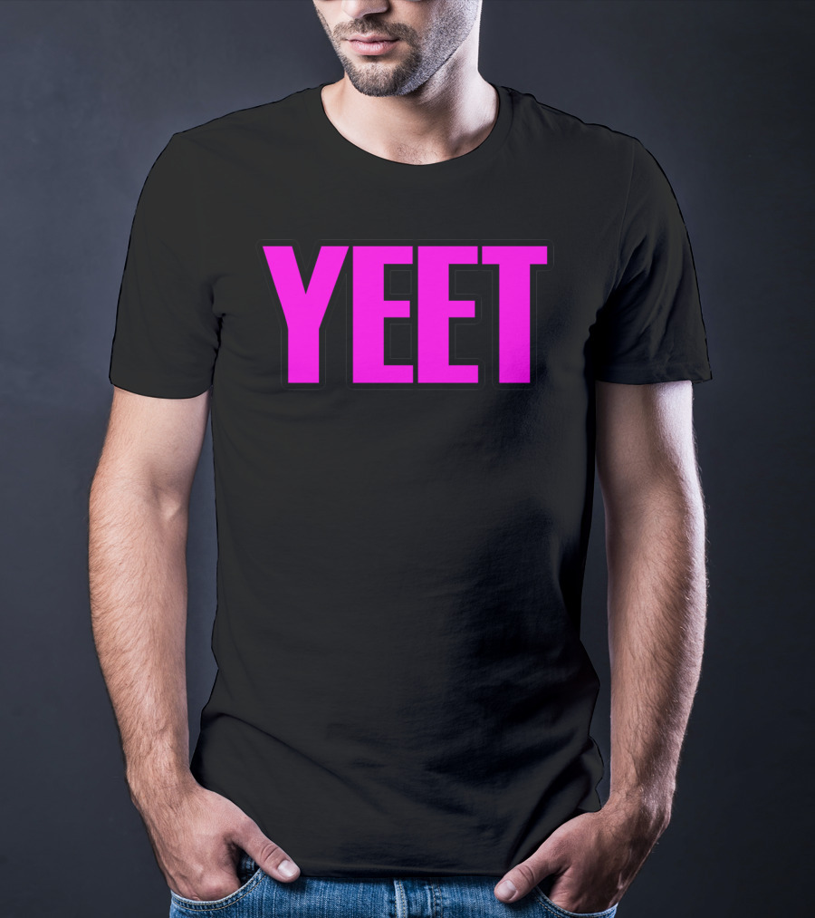 Pink Yeet Popular Funny T-Shirt