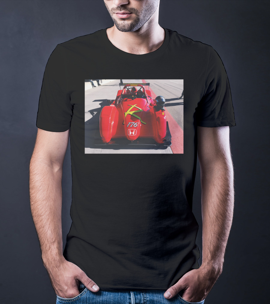 Honda Red Race Car 176 T-Shirt
