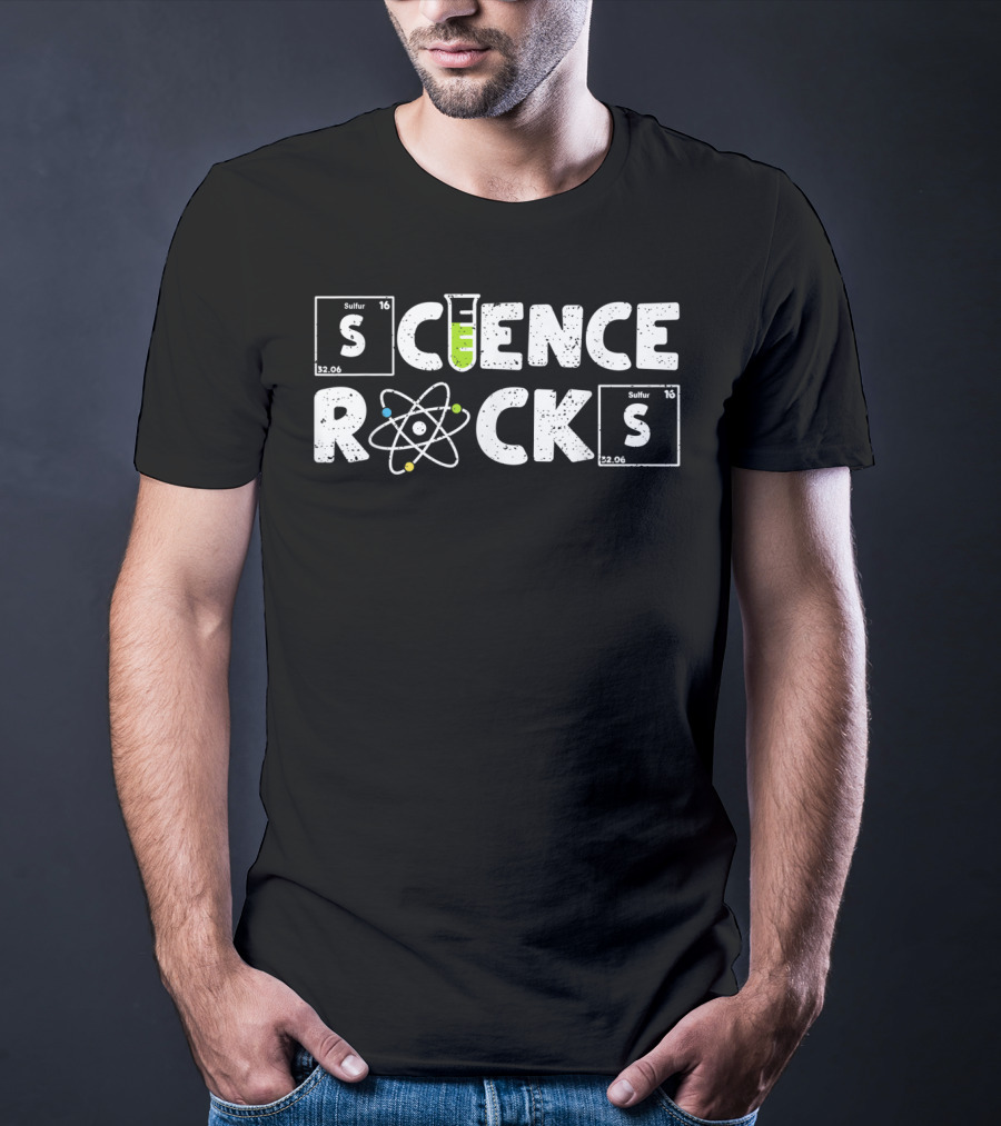 Science Rocks Teacher Scientist Sulfur Humor T-Shirt
