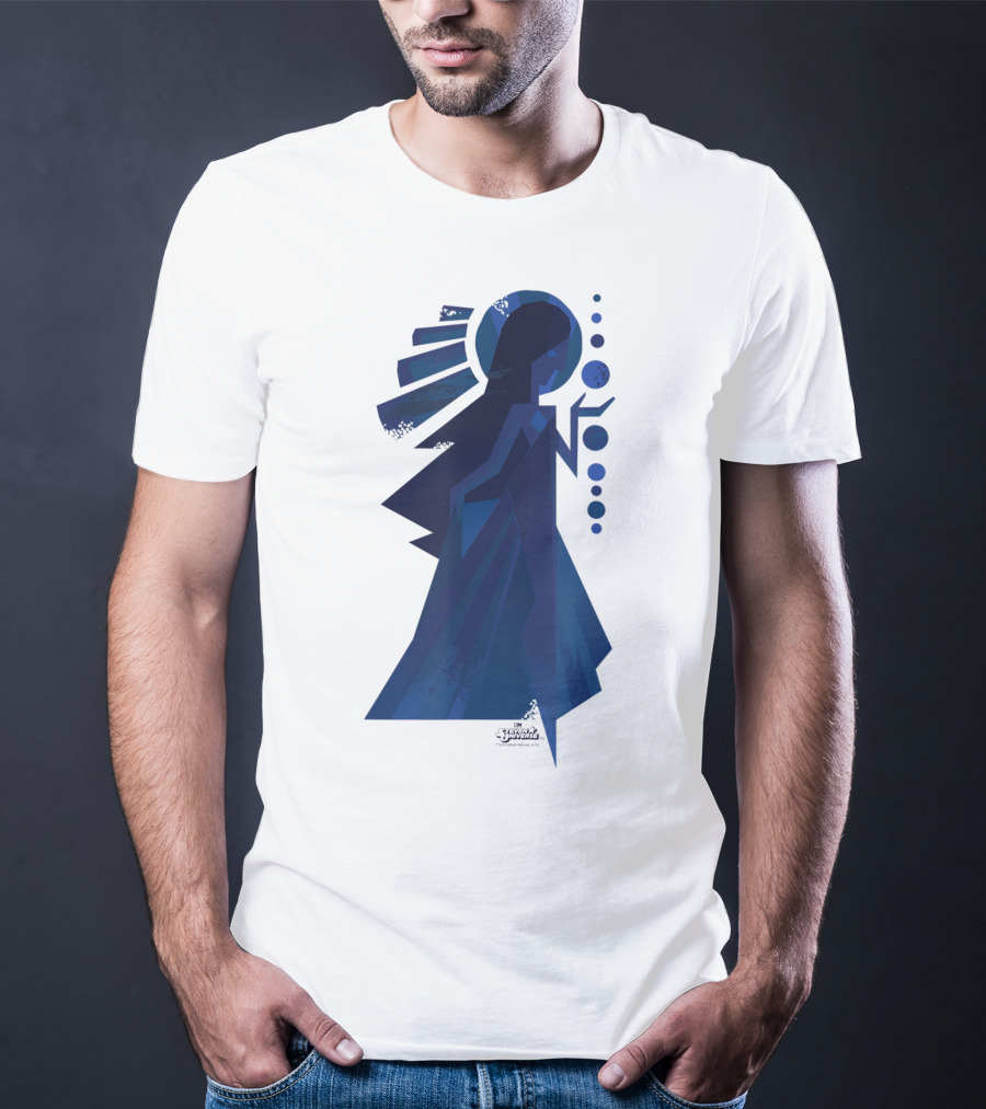 Steven Universe Blue Diamond Abstract Mural T-Shirt