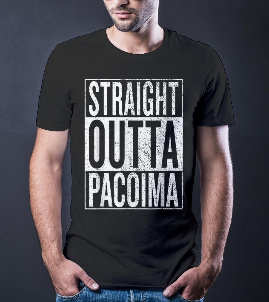 Straight Outta Pacoima Travel Adventure T-Shirt