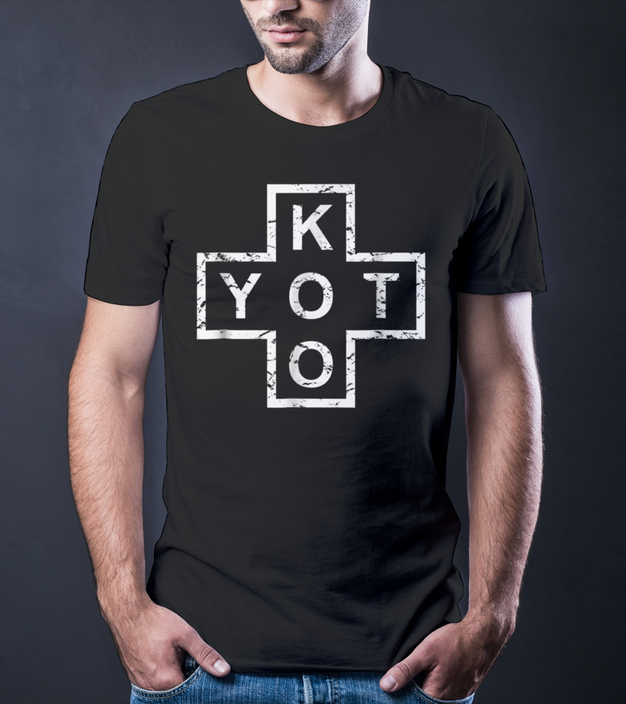 Kyoto Cross Grunge T-Shirt