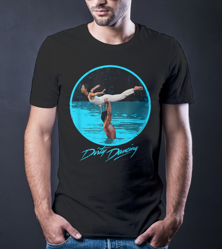 Dirty Dancing Iconic Lift Scene In Water T-Shirt