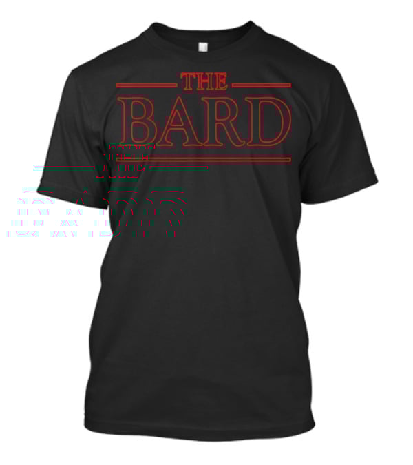 Stranger Things-inspired RPG Role 'The Bard Class Tabletop RPG Party Member' T-Shirt