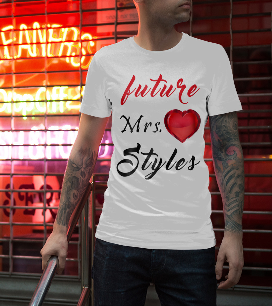 Future Mrs Styles Heart Directioner T-Shirt