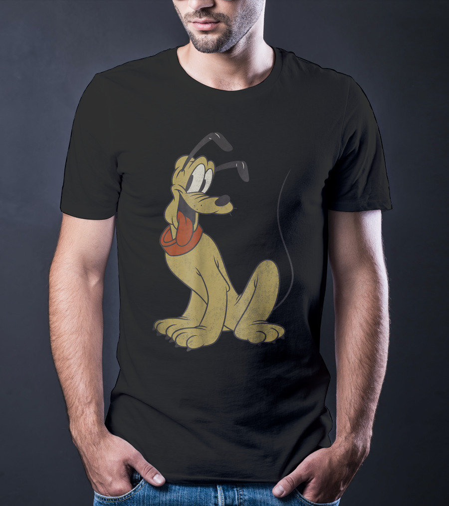 Disney Vintage Style Pluto Character T-Shirt